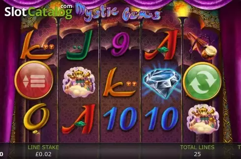 Captura de tela2. Mystic Gems (GECO Gaming) slot