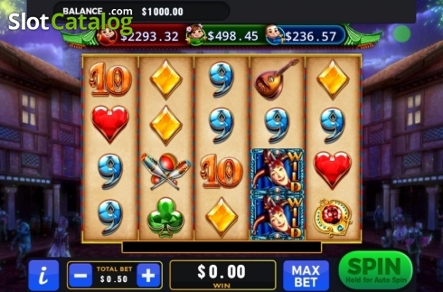 Game Screen. Jester (GMW) slot