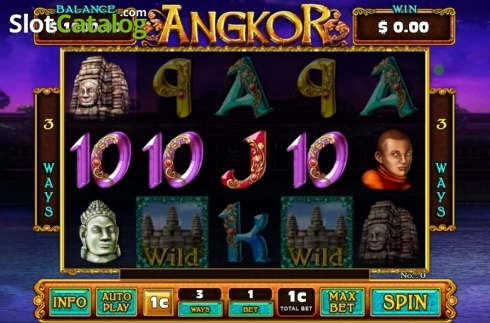 Game Screen. Angkor slot