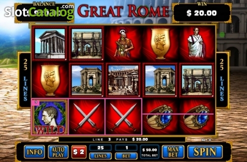 Скрін3. Great Rome слот