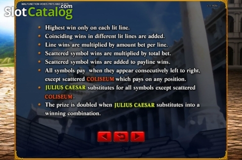 Скрін5. Great Rome слот