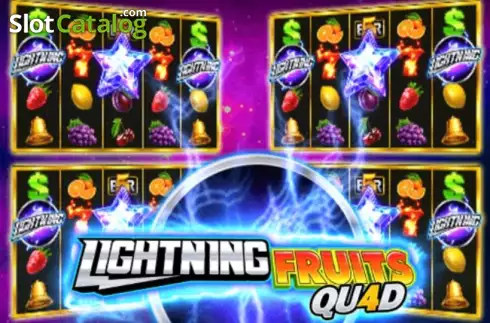 Lightning Fruits Quad Logo