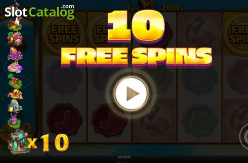 Free Spins 1. Pirate's Quest (GONG Gaming) slot