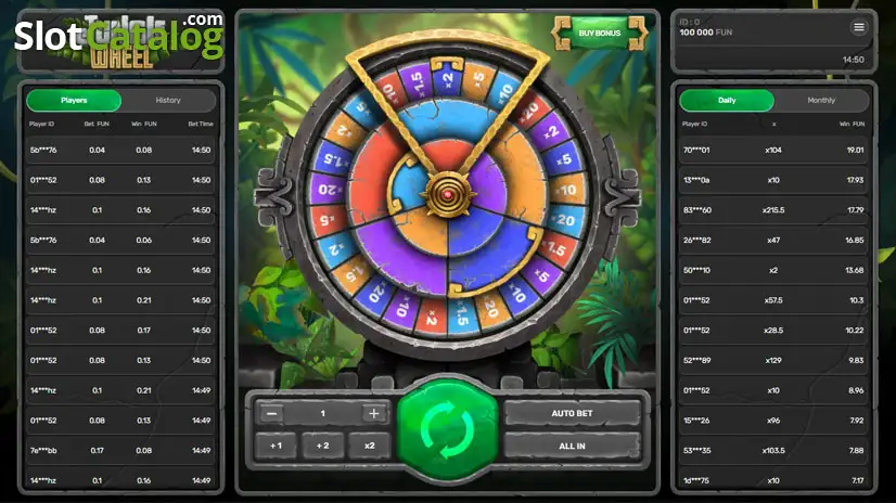Jungle Wheel Slot