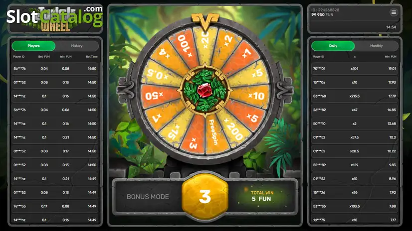 Jungle Wheel Slot