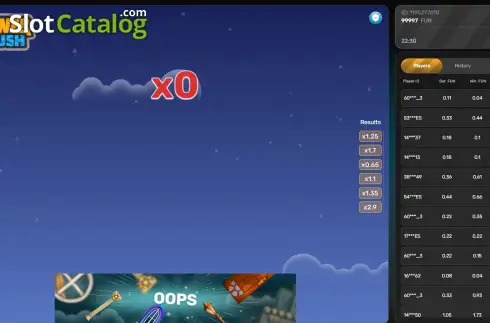 Gameplay Screen 3. Tower Rush slot