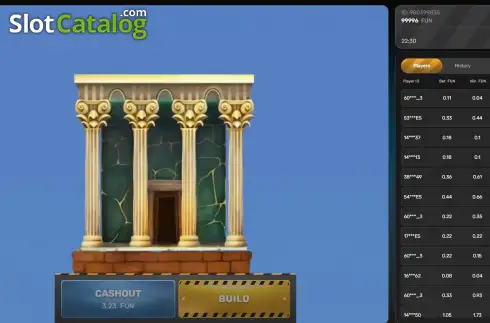 Gameplay Screen 4. Tower Rush slot