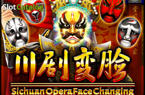 Sichuan Opera Face Changing Logo