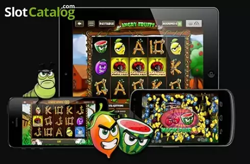 Angry Fruits (Game360) Logo
