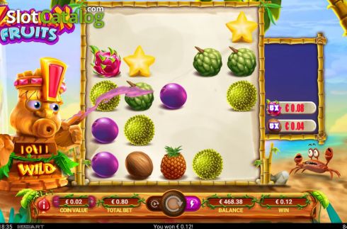 Win Screen 1. Hawaiian Fruits slot