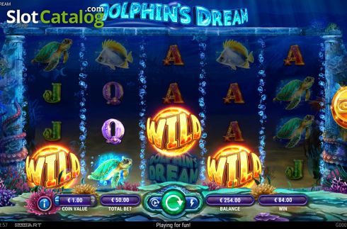 Скрин4. Dolphins Dream слот