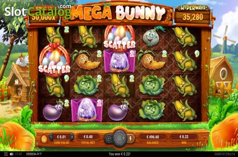 Schermo5. Mega Bunny slot