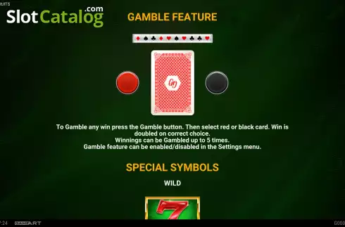 Features. Dynamite Fruits slot