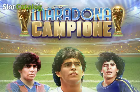 Diego Maradona Campione Logo