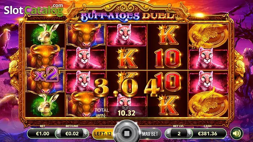 Buffaloes Duel Free Spins