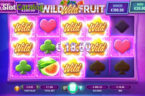 Win Screen 2. Wild Wild Fruit slot