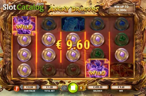 Schermo4. Angry Dragons slot