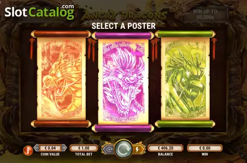 Bildschirm9. Angry Dragons slot