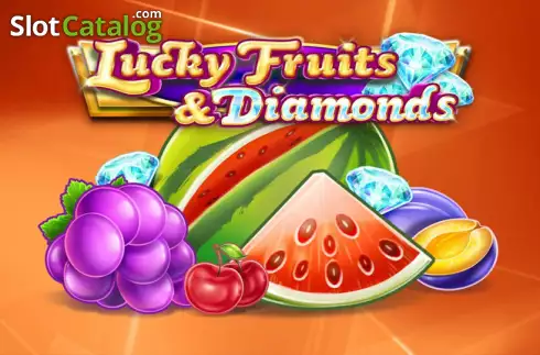 Lucky Fruits and Diamonds ロゴ