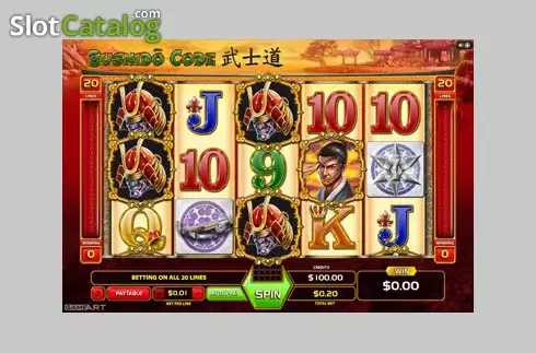 Ecran2. Bushido Code slot