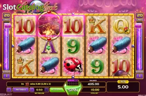 Captura de tela3. Lady Luck (GameArt) slot