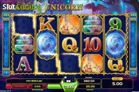 Win Screen 2. Magic Unicorn slot