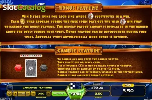 Paytable 3. Money Farm (GameArt) slot