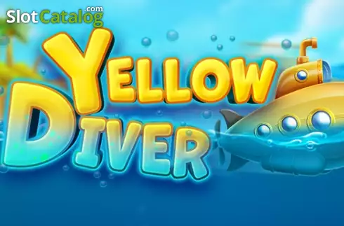 Yellow Diver – Crash Game Logo