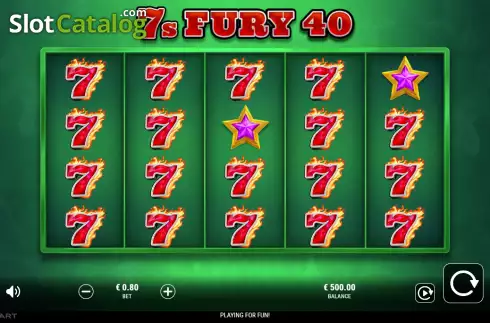 Bildschirm2. 7s Fury 40 slot
