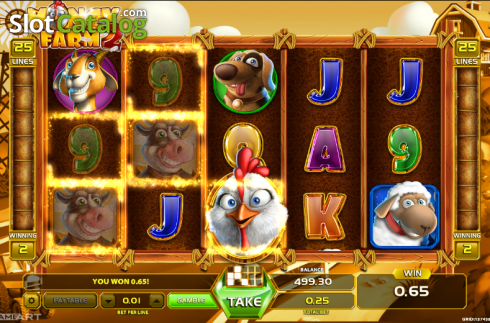Bildschirm 3. Money Farm 2 slot