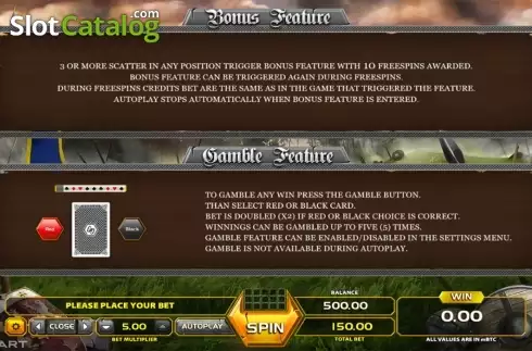 Captura de tela9. Joan of Arc (GameArt) slot