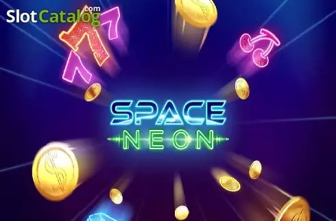 Space Neon Λογότυπο