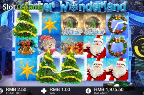 Bildschirm4. Winter Wonderland slot