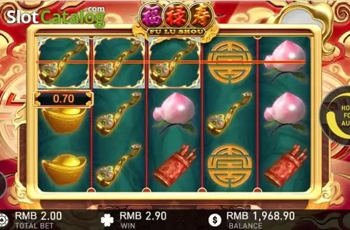 Bildschirm 4. Fu Lu Shou (GamePlay) slot