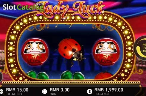 Tela 1. Lady Luck (GamePlay) slot