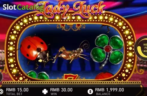 Tela 3. Lady Luck (GamePlay) slot