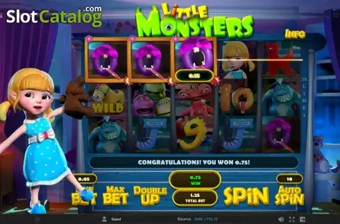 Bildschirm 2. Little Monsters slot