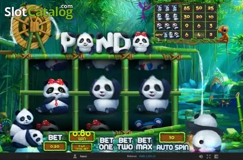 スクリーン3. Panda (GamePlay) カジノスロット