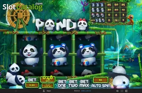 スクリーン4. Panda (GamePlay) カジノスロット