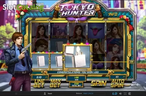 Screen 3. Tokyo Hunter slot