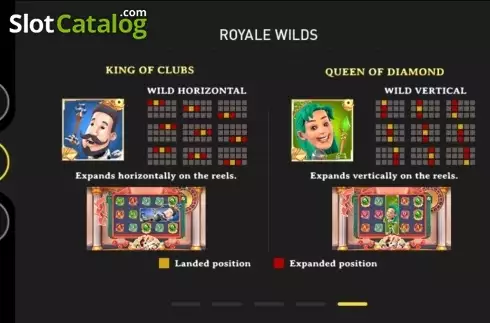 Paytable 5. Lucky Royale slot