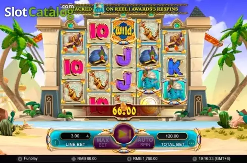 Captura de tela8. Genie's Luck slot