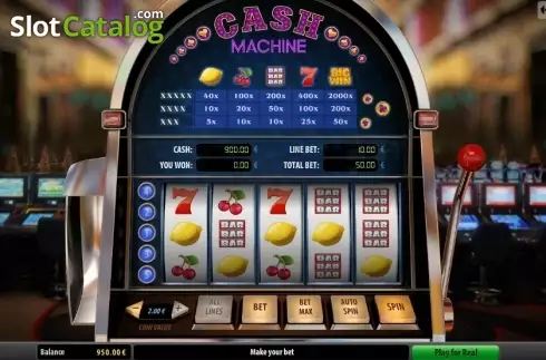 Reel Screen. Cash Machine (GameScale) slot