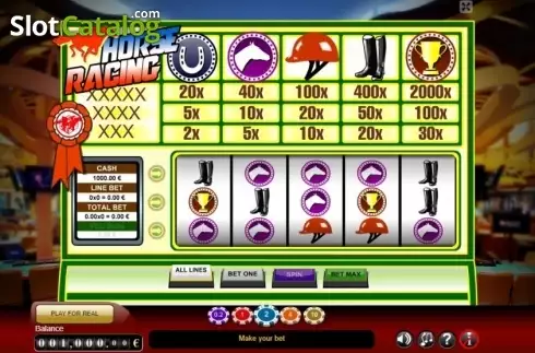 Bildschirm2. Horse Racing (GameScale) slot