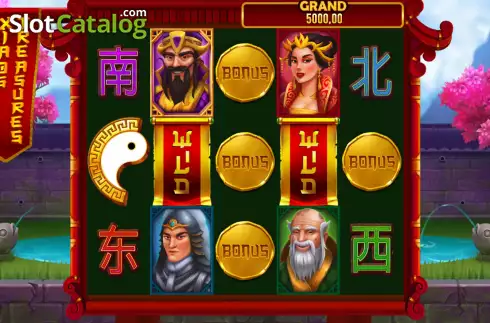 Game screen. Xiao’s Treasures slot