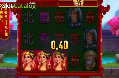 Win screen 2. Xiao’s Treasures slot