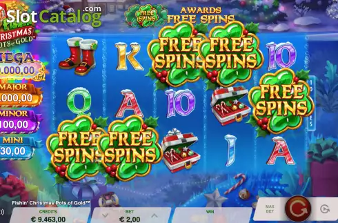 Captura de tela6. Fishin’ Christmas Pots Of Gold slot