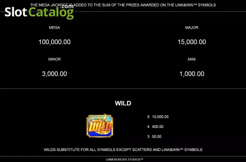 Wild screen. Hyper Viking Gold slot
