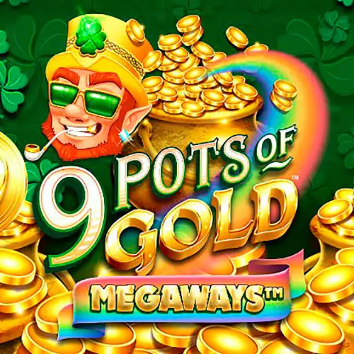 9 Pots of Gold Megaways ロゴ