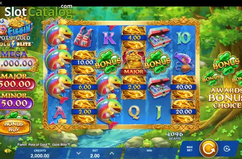 Bildschirm2. Fishin' Pots of Gold: Gold Blitz slot